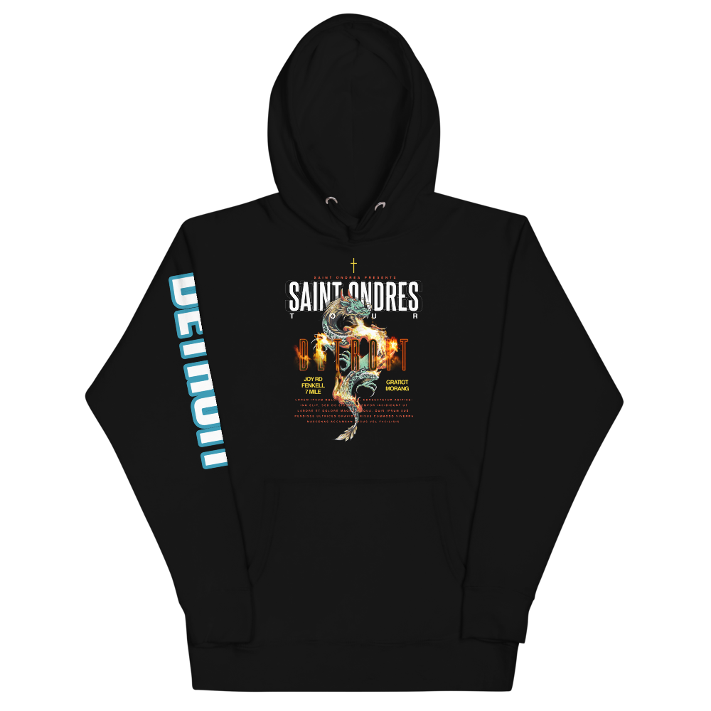 Detroit - Black Hoodie