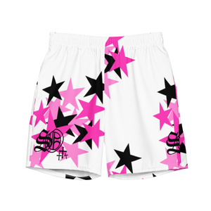 Open image in slideshow, Pink Star Shorts
